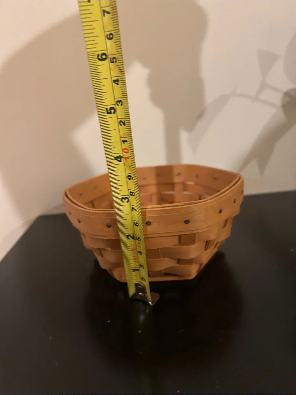 Longaberger Small Woven Tan Basket
